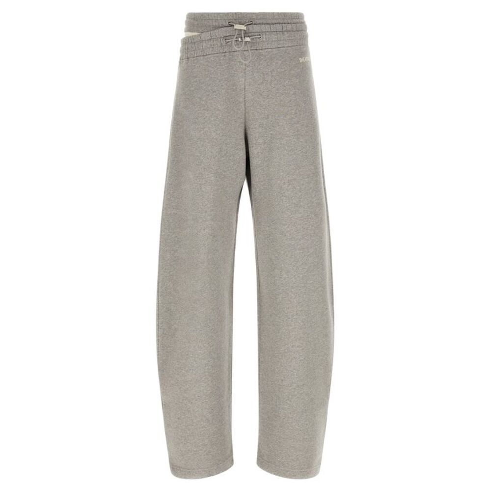 The Attico Women Asymmetrical Double Waist Trousers